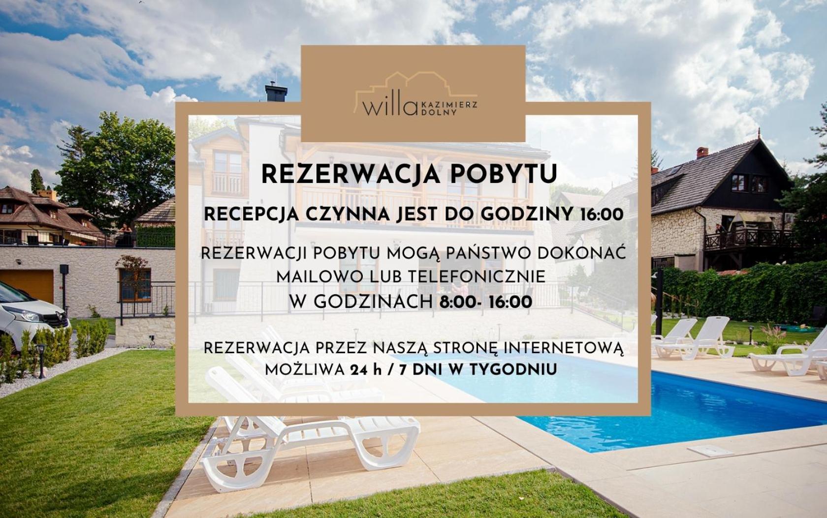 Willa Kazimierz Dolny Extérieur photo